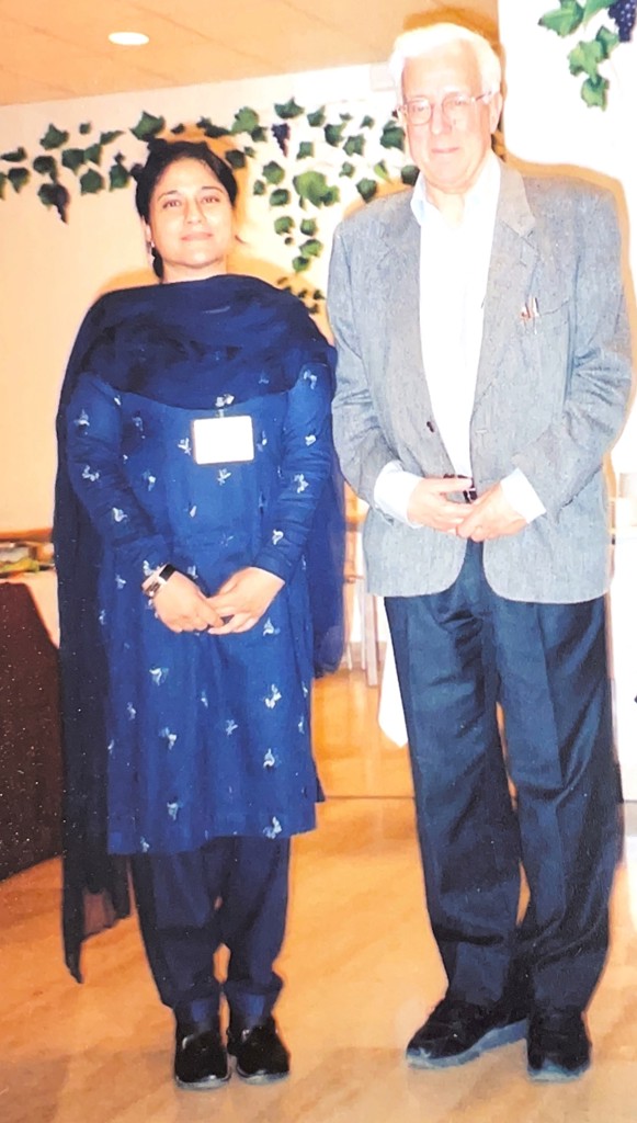 Imrana Asraf at ICTP in 2004