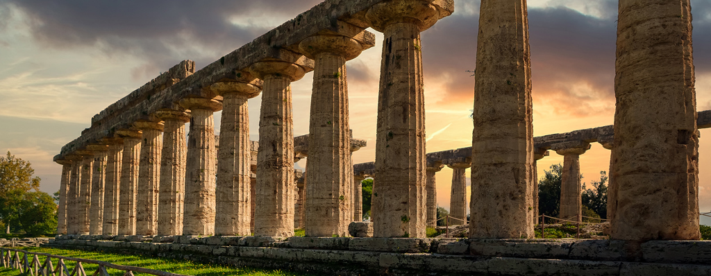 [image] First temple of Hera in Paestum, Italy.