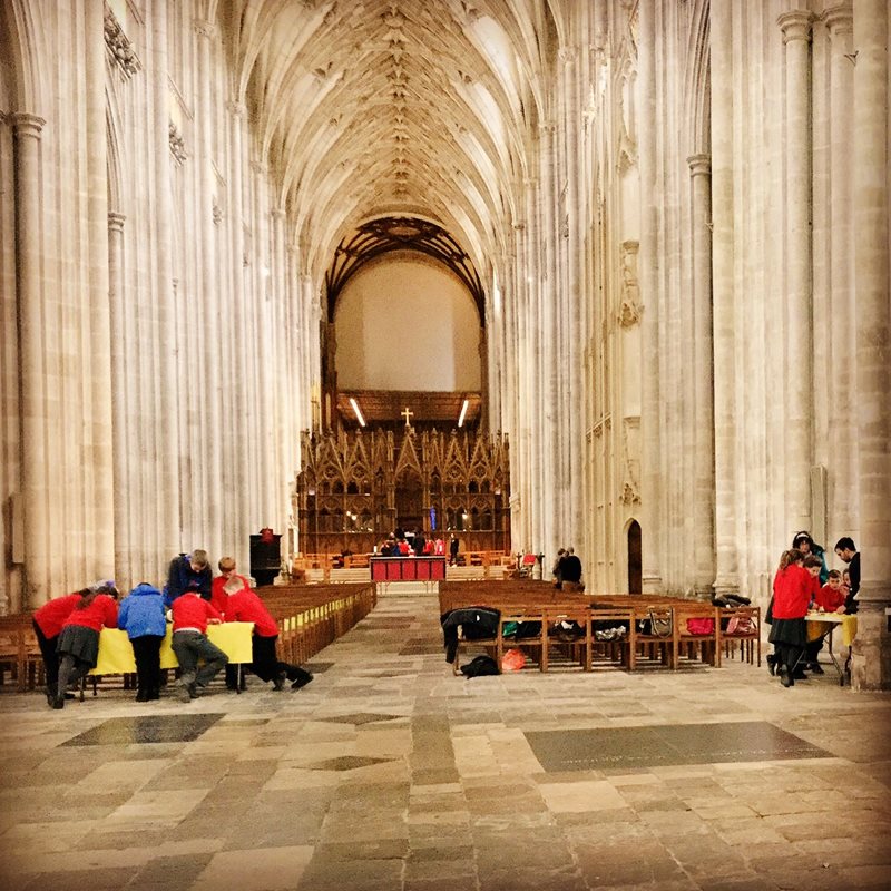 The Lightwave Roadshow at the 2016 Winchester Cathedral Primary Science Festival
