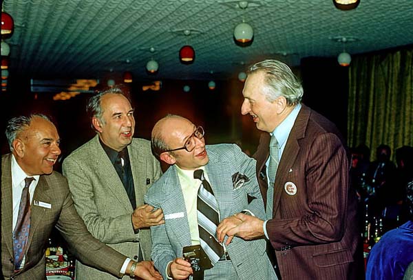 Peter Franken and Honorary Member Alexander Prokhorov, 1982