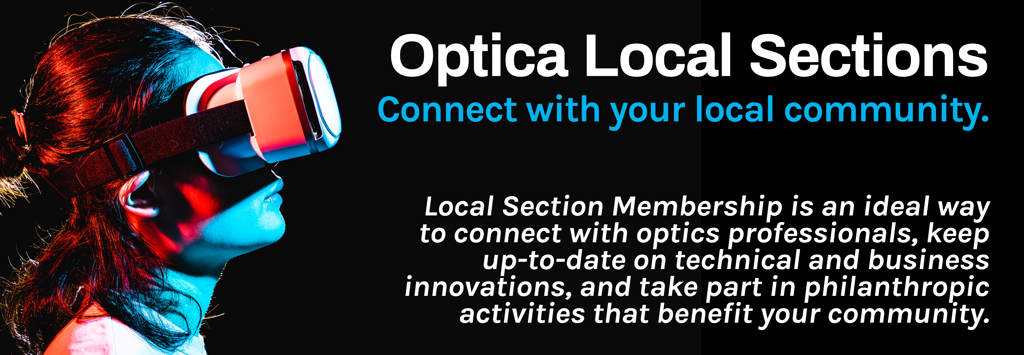 Connect with Optica Local Sections