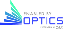 Enabled by Optics logo